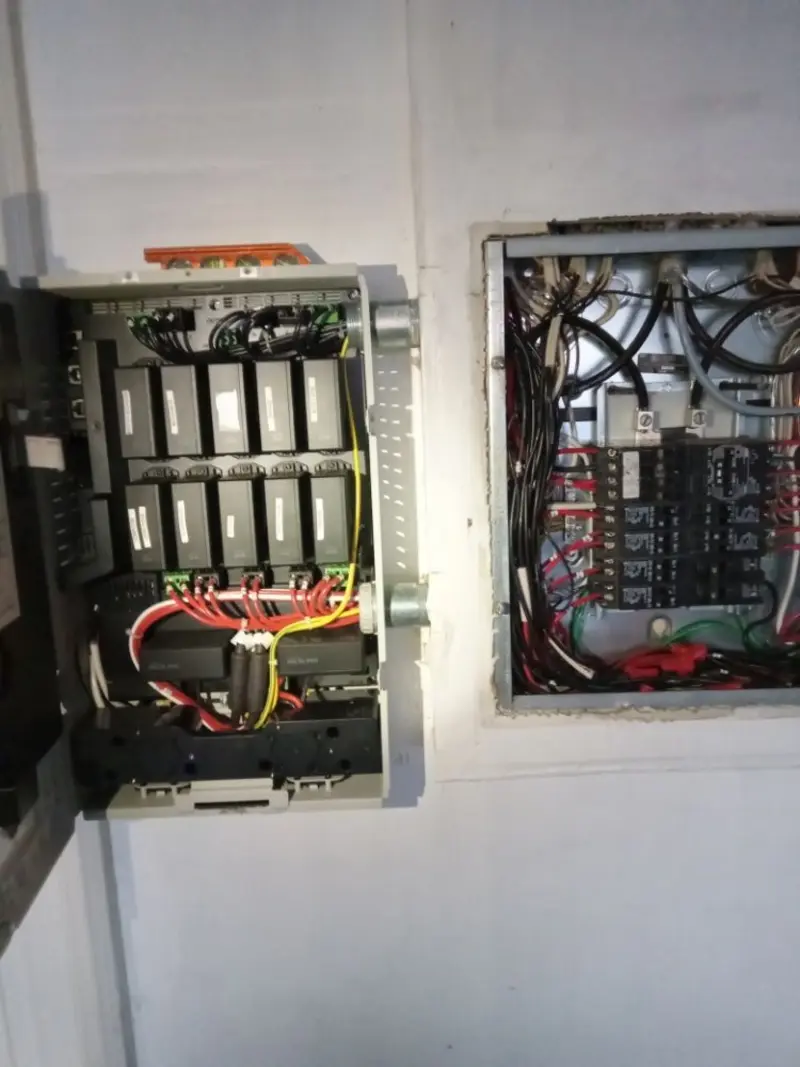 Electrical panel upgrade completed for Ring Doorbell Installation in Macclenny